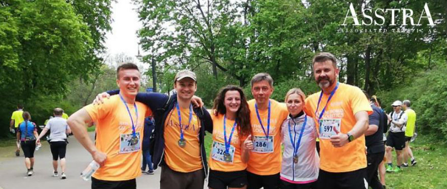 AsstrA Running Team Helps Raise Money for Four-Legged Friends
