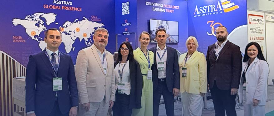 AsstrA at the Heart of Caspian Logistics: Highlights from the Exhibition in Baku